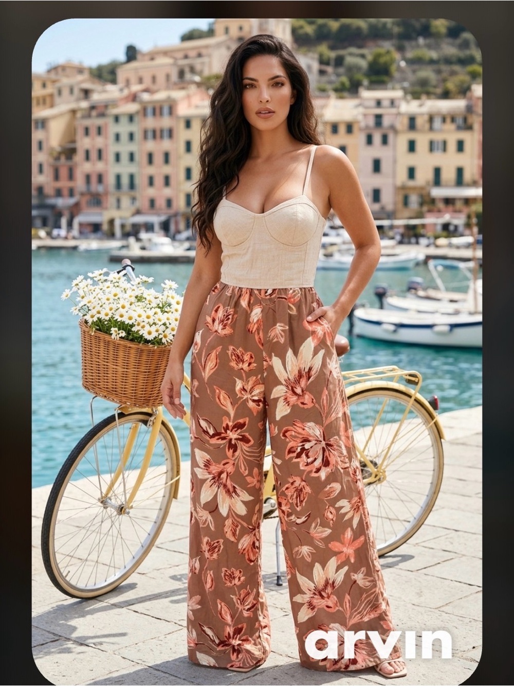 Band Of The Free Linen Jumpsuit.